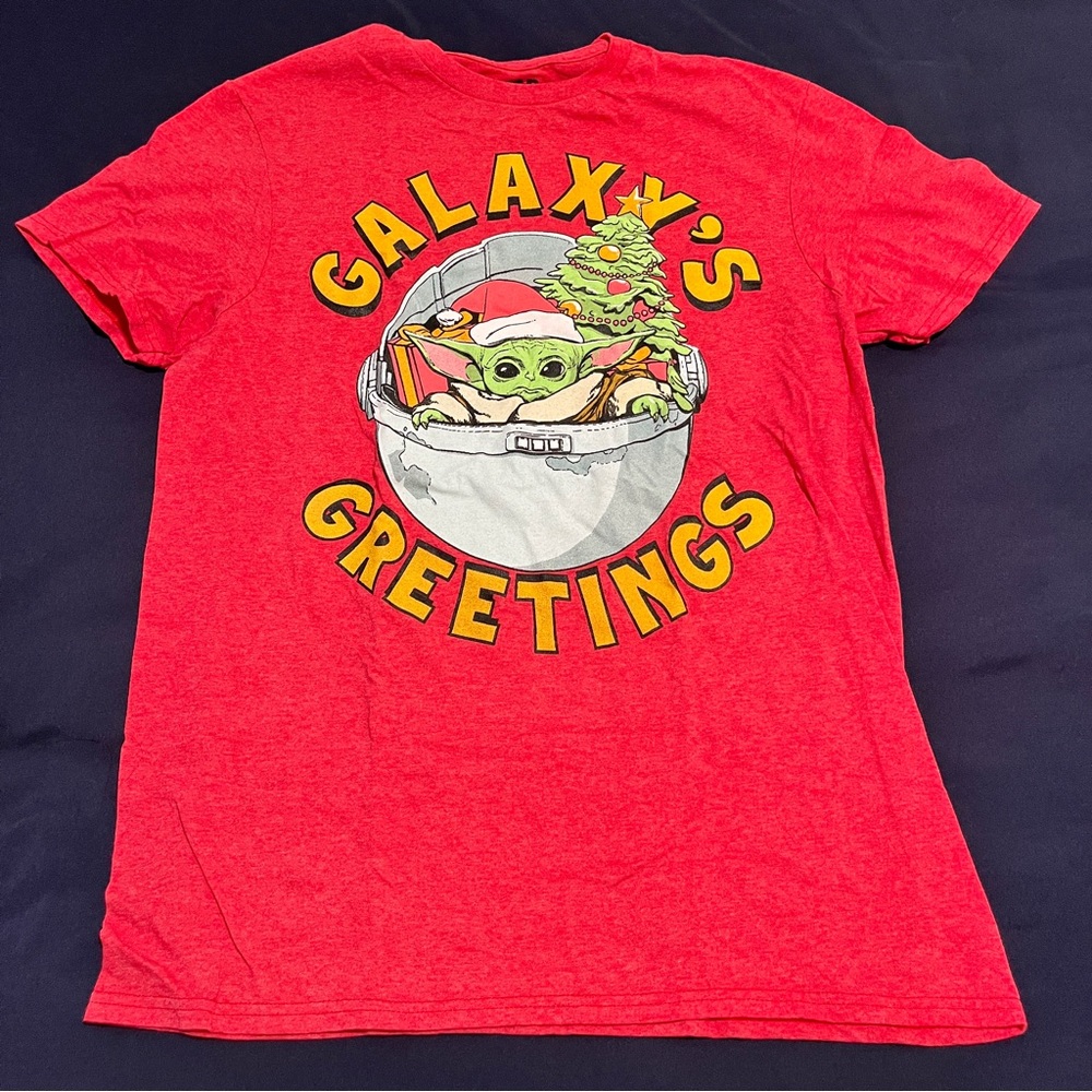 Star Wars Baby Yoda Holiday T-Shirt